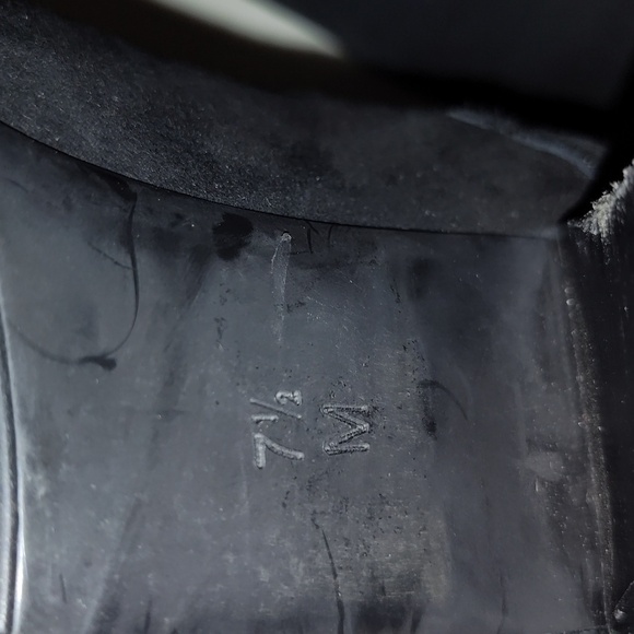 VANELi Women’s Black Suede Ankle Booties Size 7 1/2 - Picture 9 of 10